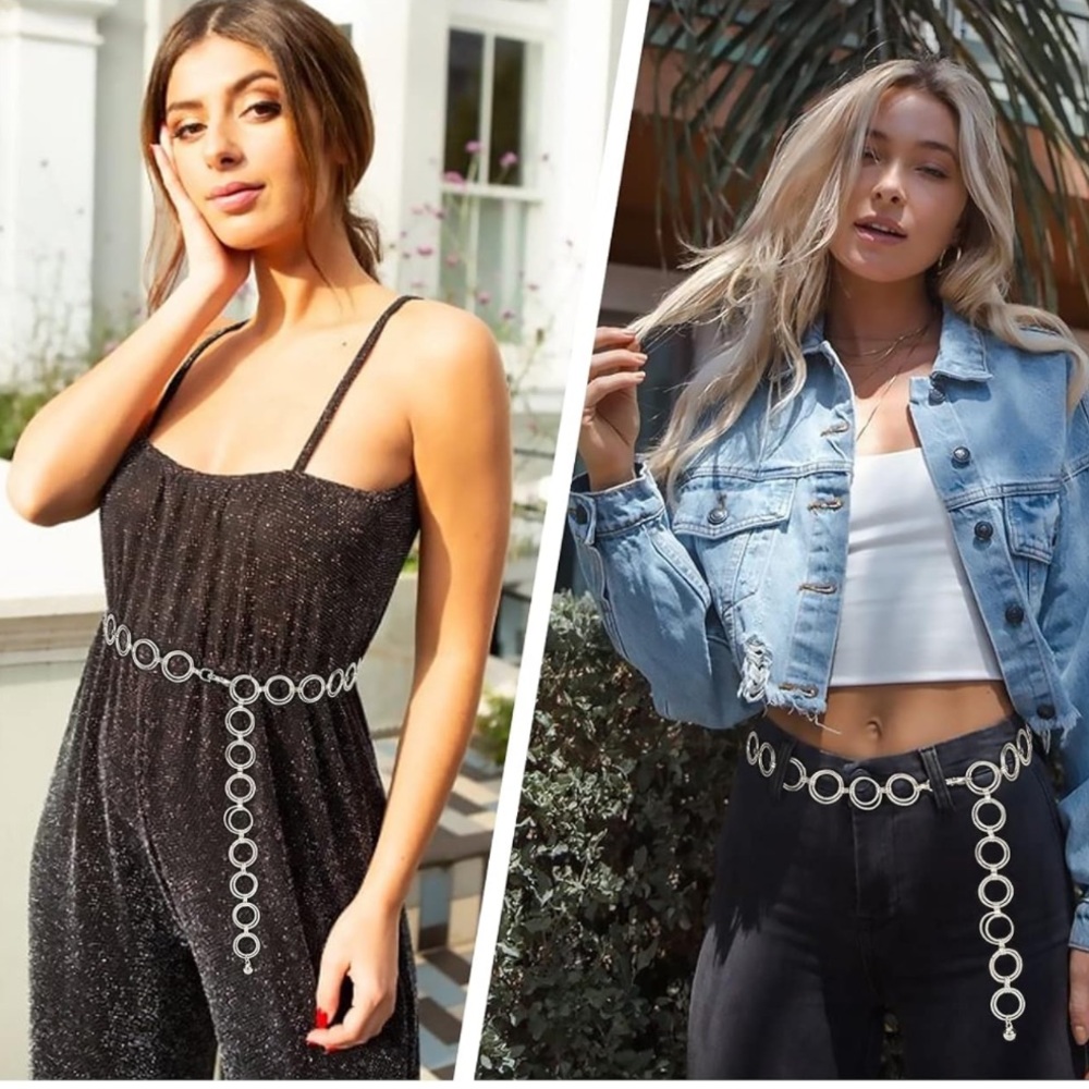 Chain Belt Silver